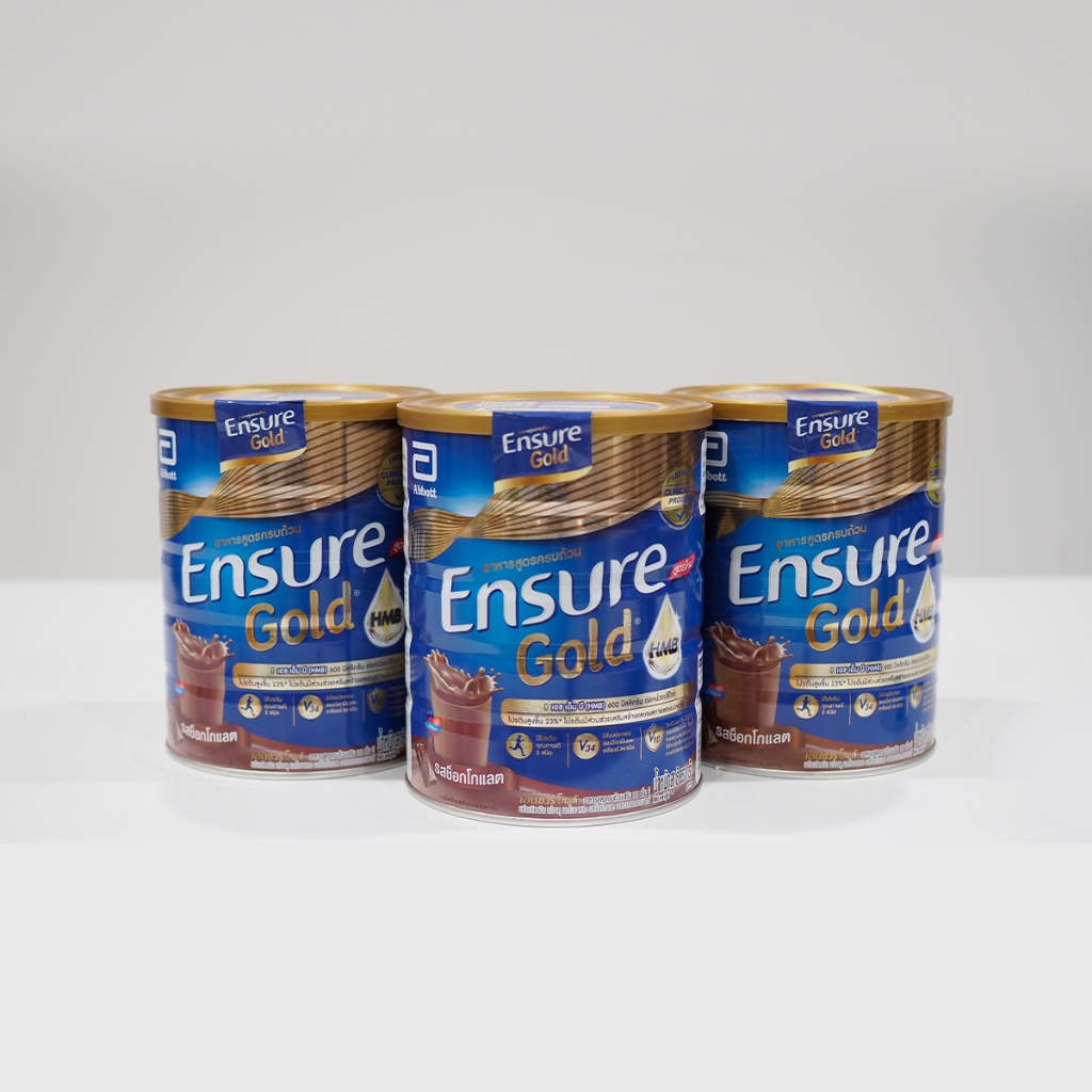ensure-gold-เอนชัวร์-โกลด์-อาหารเสริมสูตรครบถ้วน-กลิ่นช็อกโกแลต-chocolate-850g-แพ็ค-3-แพ็ค-6