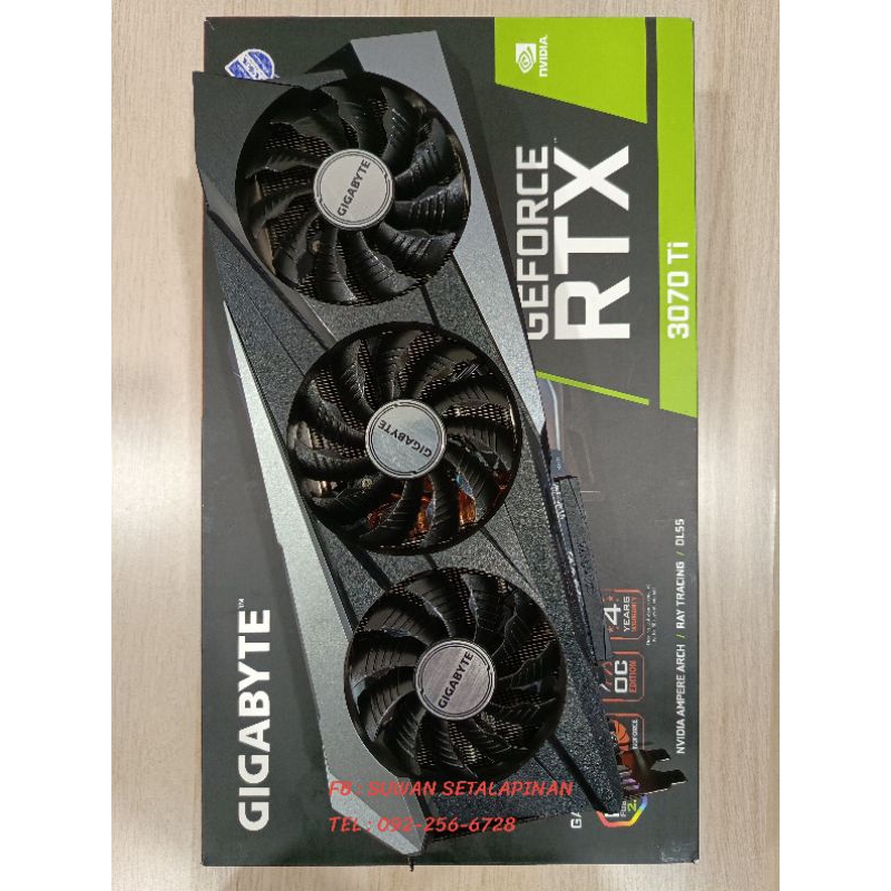 3070Ti Gigabyte Gaming ประกันยาว | Shopee Thailand