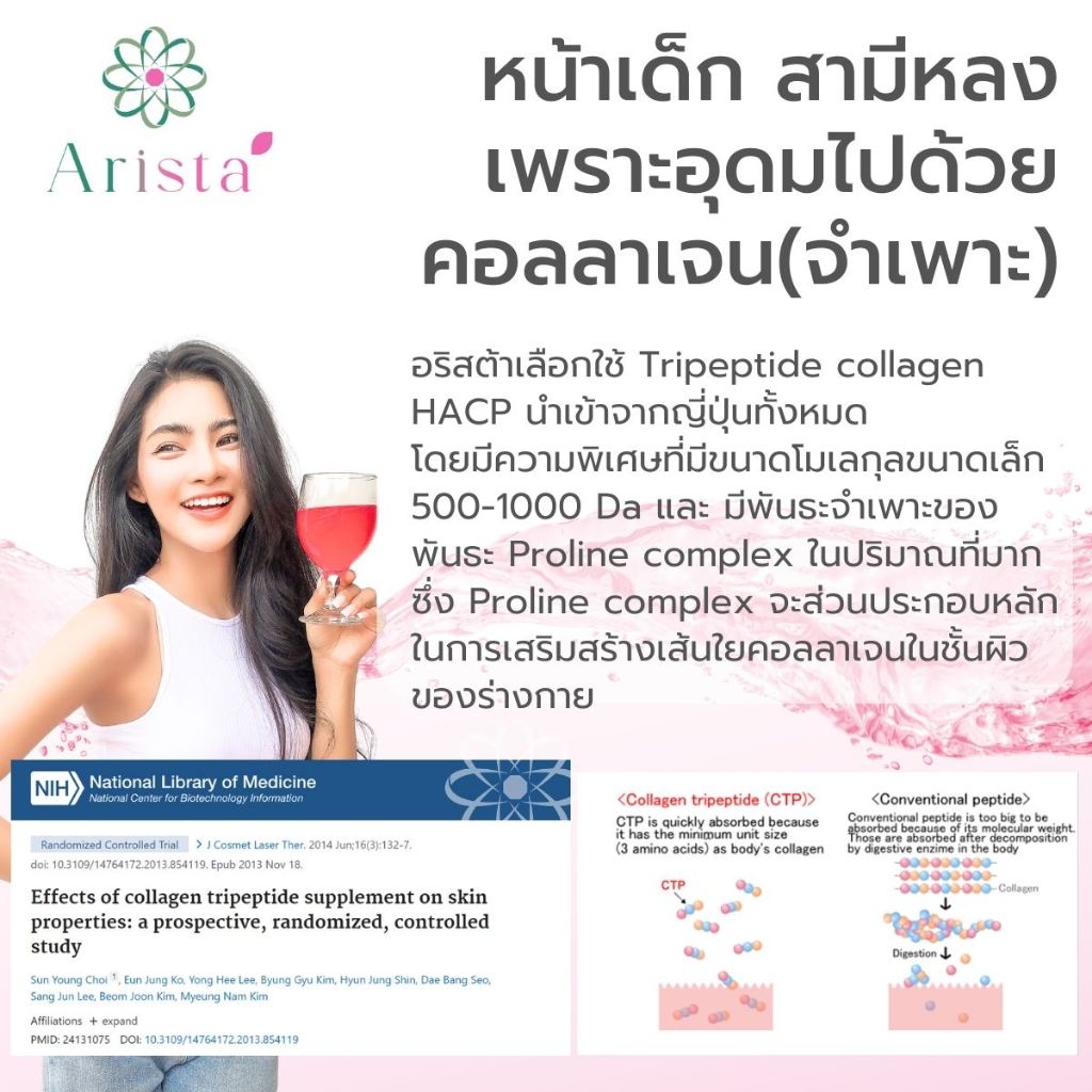 อริสต้า-คอลลาเจน-รีฟิวส์เซ็ต-ราคาประหยัด-1-เซ็ตเท่ากับ-2-กระปุก-เหมาะสำหรับลูกค้าทานต่อเนื่อง