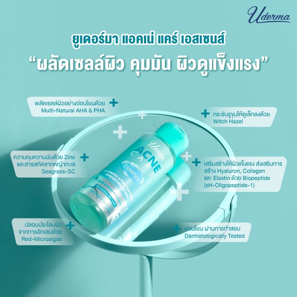 [Clearance Sale] Uderma 3-Step Acne Care Solutions Set เซ็ทยูเดอร์มา ...