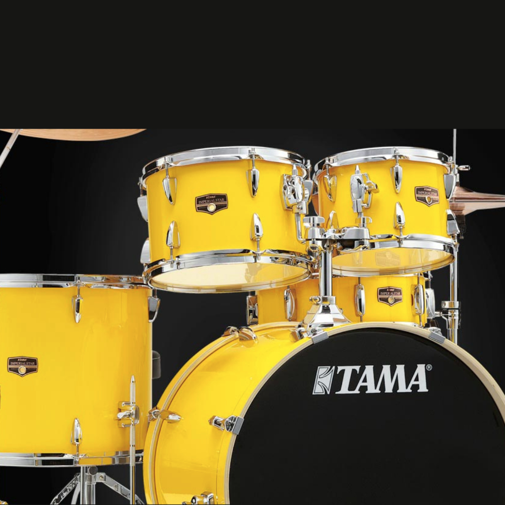tama-imperialstar-drum-kits-ip52h6w-กลองชุด-5-ใบ-พร้อมอุปกรณ์ขาตั้ง-ไม่รวมใบแฉ
