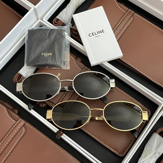 New Celine sunglasses triomphe metal01 ขาเงิน ขาทอง พร้อมส่งแล้ววว กดได้เลยค่ะ ราคาnet!