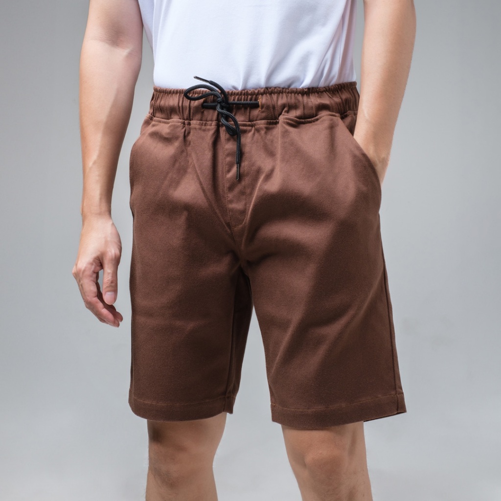 era-won-กางเกงขาสั้น-รุ่น-shorts-drawstring-สี-brown-swimmer