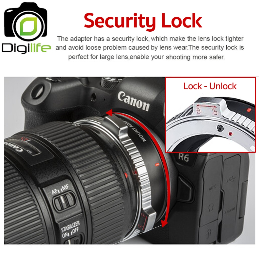 Viltrox Adapter EF-EOS R Pro Auto Focus แปลงเลนส์ Canon EF,EF-S ใส่ ...