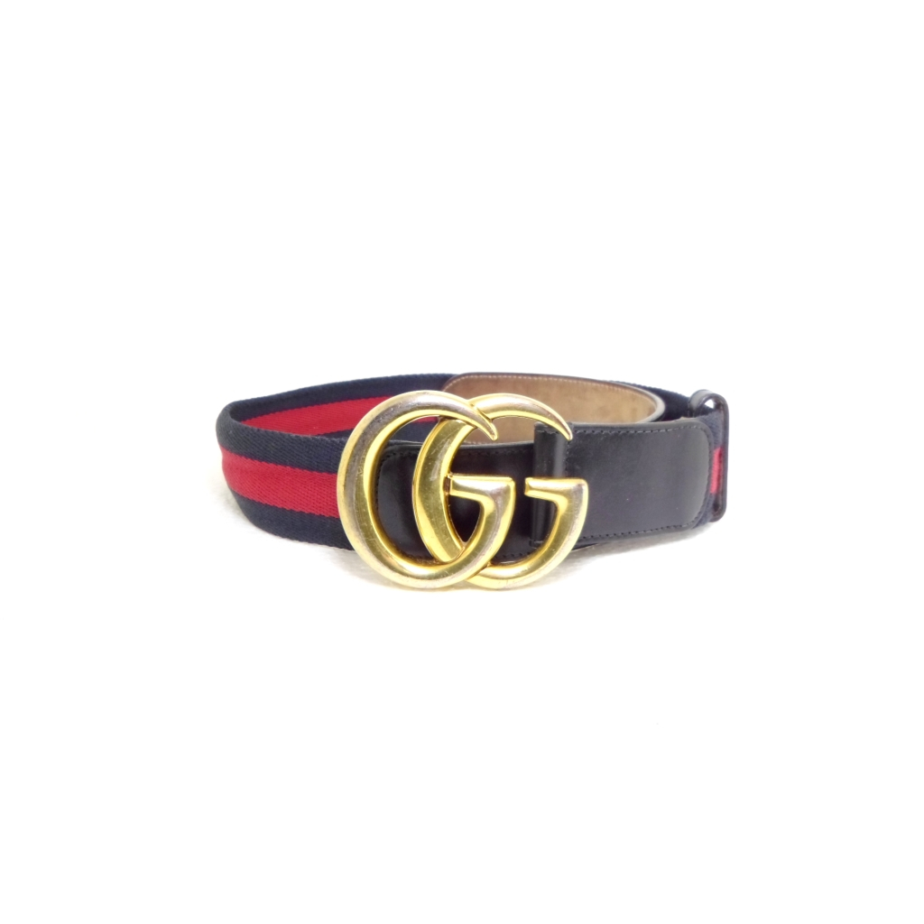 Gucci blue red clearance belt
