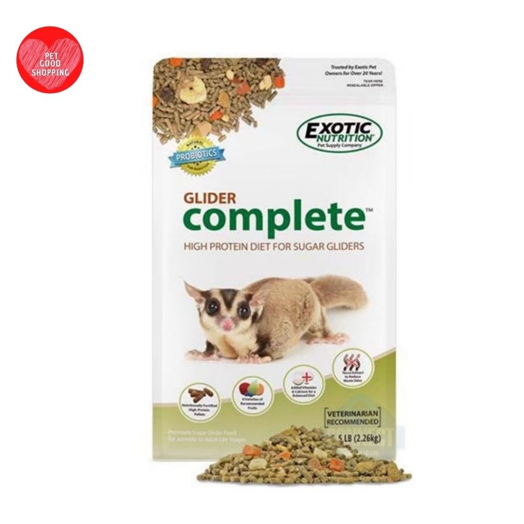 Exotic Nutrition อาหารชูก้าไรเดอร์สูตรสมบูรณ์ 2 LB. (907g.) Shopee