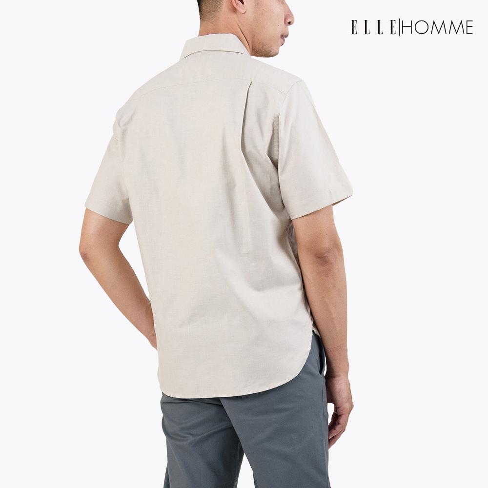 elle-homme-เสื้อเชิ้ตแขนสั้น-คอปกเชิ้ต-ทรง-oversize-ใส่ได้หลากหลายโอกาส-ทั้งทำงานและลำลอง-w8b674