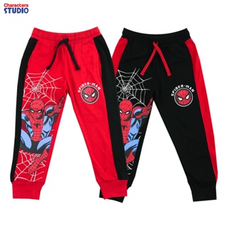 Marvel Boy Spider-Man Pants กางเกงขายาวเด็กมาร์เวล ลายสไปเดอร์แมน สินค้าลิขสิทธ์แท้100% characters studio