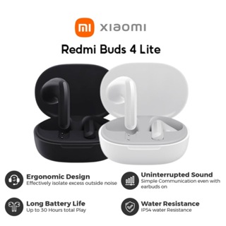 หูฟัง Xiaomi Redmi Buds 4 Lite หูฟังบลูทูธไร้สาย ตัดเสียงรบกวน กันน้ำ IP54  Wireless Bluetooth 5.3 หูฟังไร้สาย