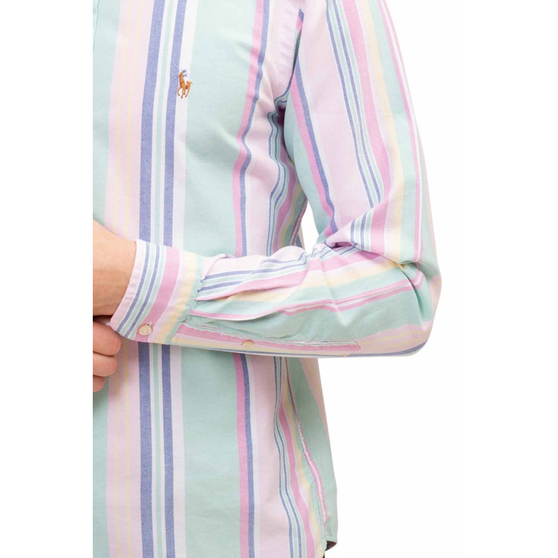 Polo ralph lauren multi stripe oxford shirt clearance