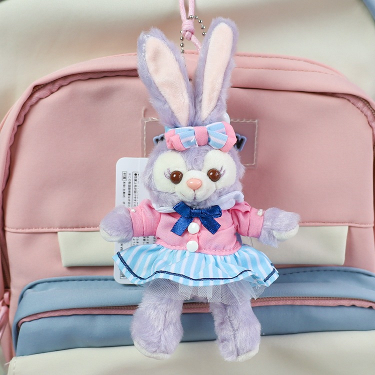 พร้อมส่ง-stella-lou-pink-blue-skirt-doll-พวงกุญแจตุ๊กตา-พวงกุญห้อยกระเป๋า