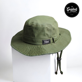 ภาพหน้าปกสินค้าG001 Green หมวกเดินป่า Hiking hat สีเขียว ซึ่งคุณอาจชอบราคาและรีวิวของสินค้านี้