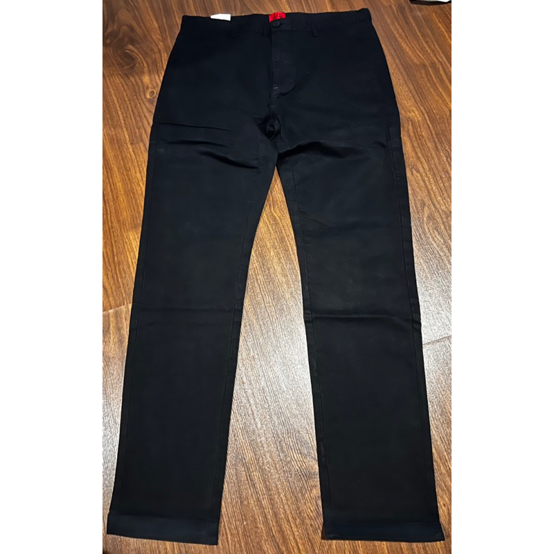 HUGO REGULAR FIT in STRETCH COTTON RN73616 กางเกงขายาว ผู้ชาย ทรงปกติ ...