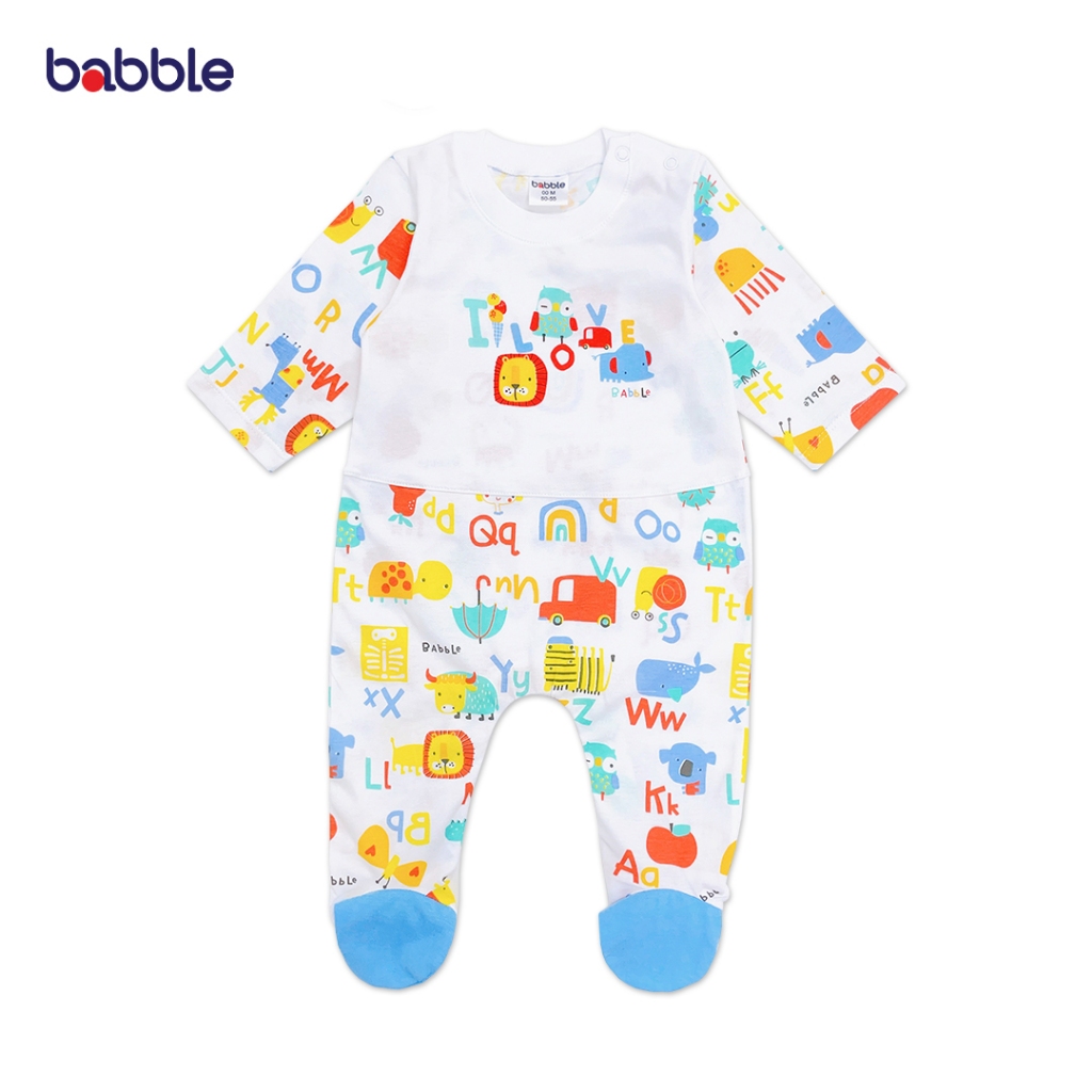 babble-ชุดนอนเด็กทารก-จั้มสูทเด็ก-ชุดเด็กแรกเกิด-ถึง-3-เดือน-คอลเลคชั่น-first-school-bdb