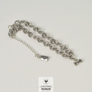 C-chains Little bone สร้อยคอแมว สร้อยคอสุนัข ติดจี้น่ารัก