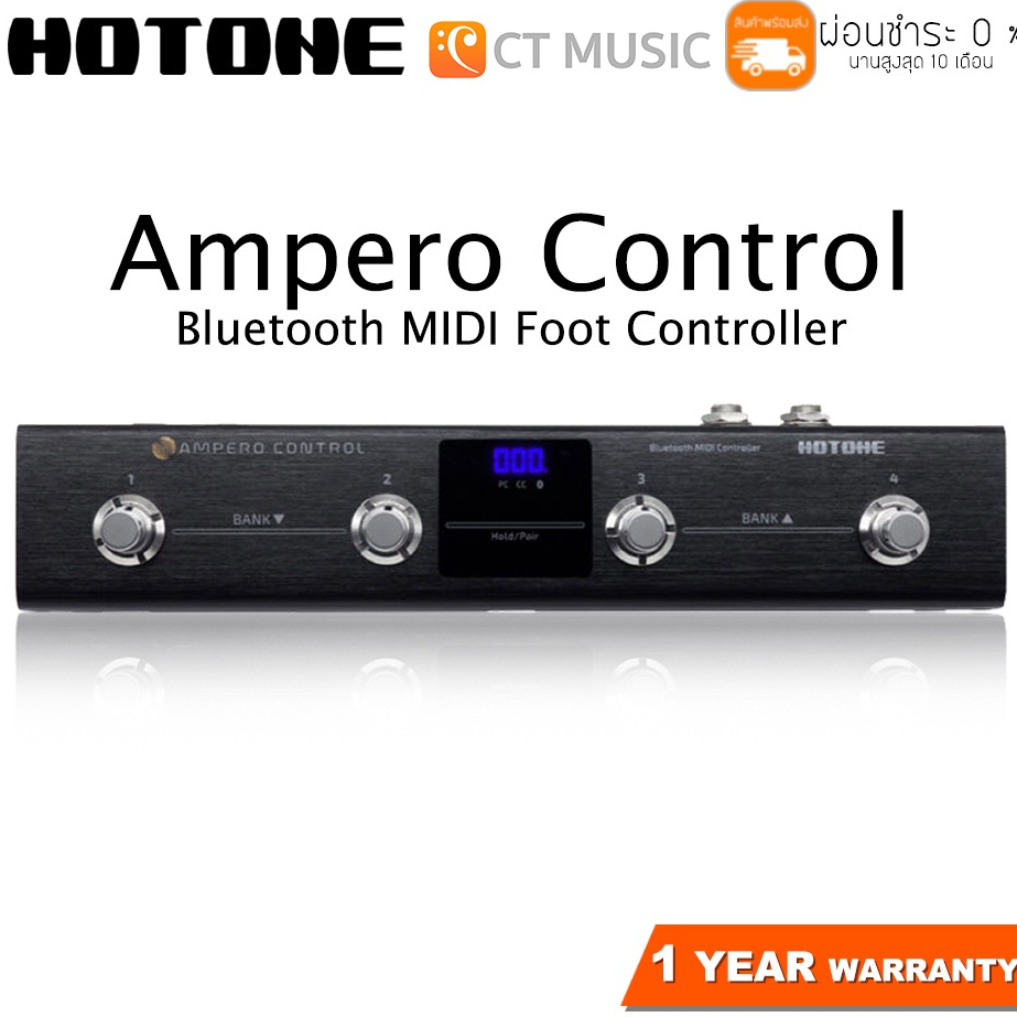 Ampero Control Hx Stomp HOTONE Ampero Control MIDI Foot Pedal - 4