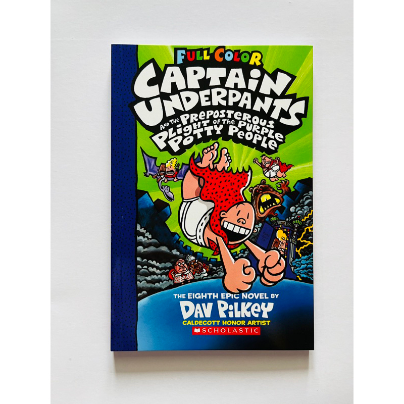 The Captain Underpants Full Color Collection 1-14 Book Set By Dav