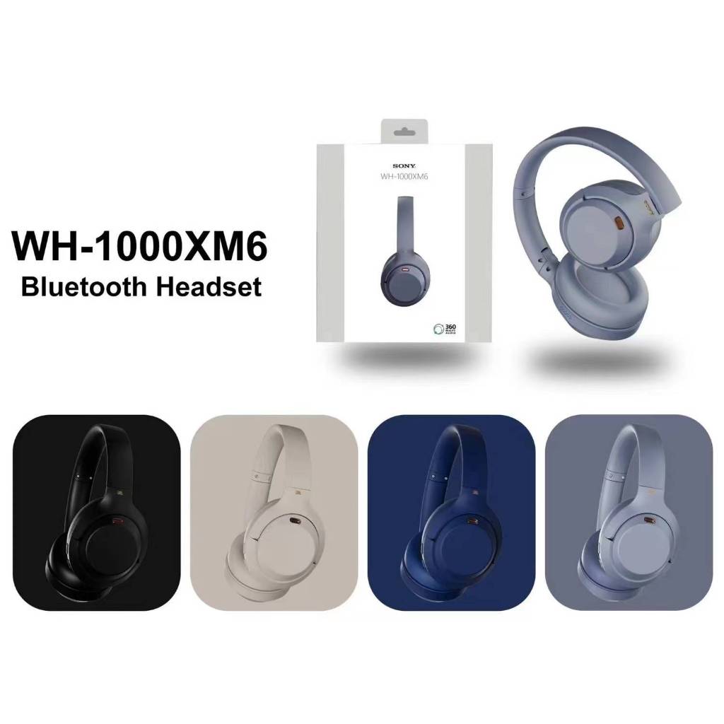 Sony WH1000XM6 หูฟังฟูลไซส์ ไร้สาย ตัดเสียงรบกวน Shopee Thailand