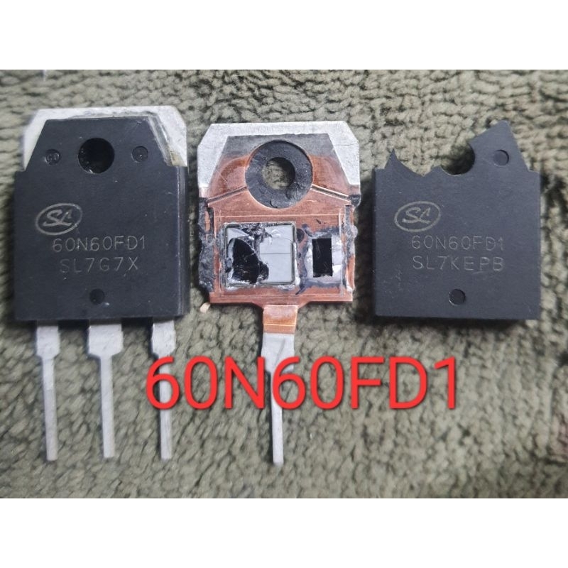 2ชิ้น 60N60FD1-IGBT-60A600V สำหรับสวิทชิ่งตู้เชื่อมอินเวอร์เตอร์(สินค้า ...