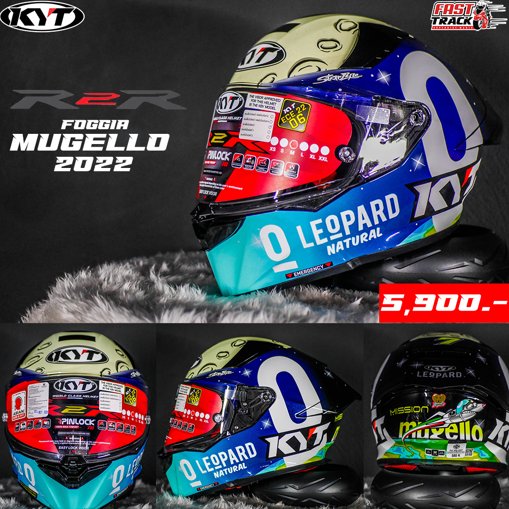หมวกกันน็อคเต็มใบ KYT รุ่น R2R PRO REPLICA | Shopee Thailand