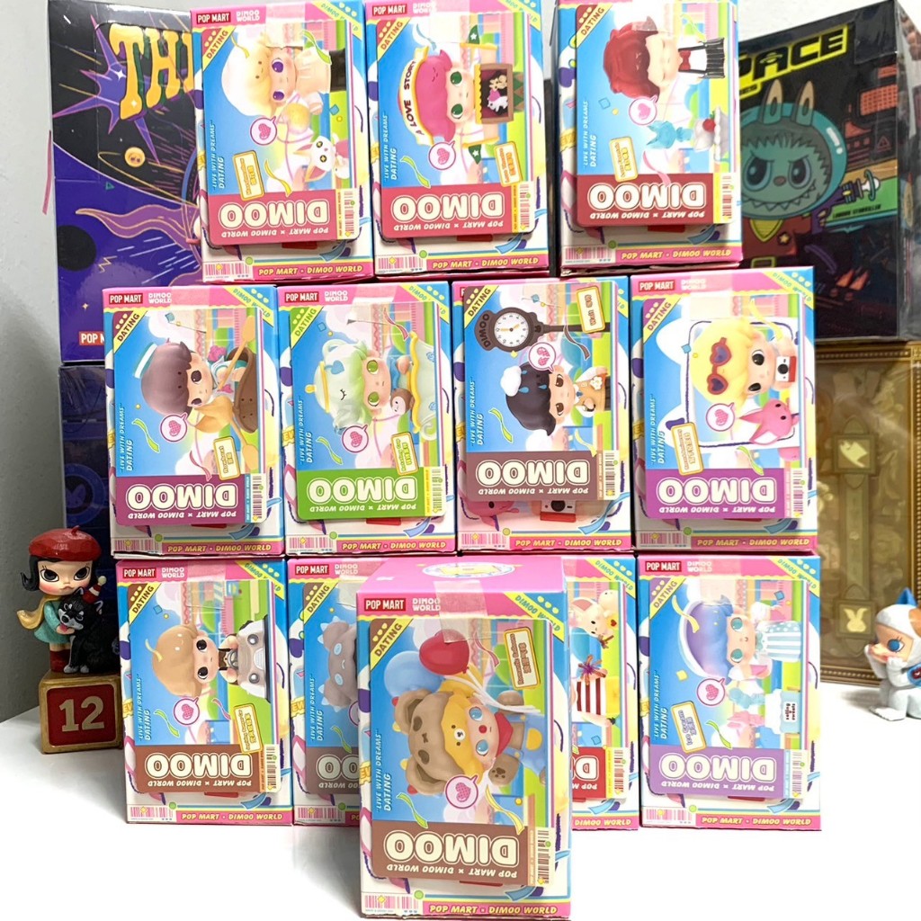 [พร้อมส่ง] POP MART DIMOO Dating | ไดมูเดทติ้ง แท้ 100% เช็คการ์ดไม่แกะ ...