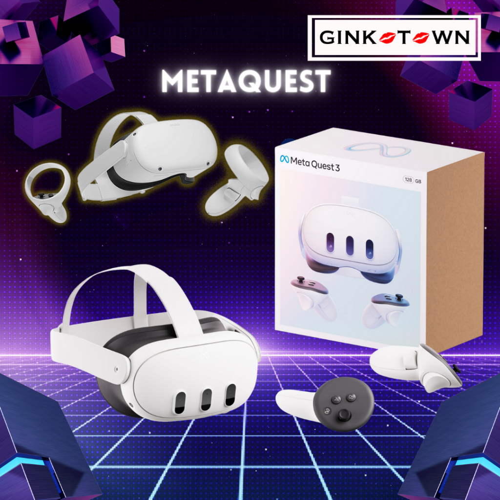 ภาพหน้าปกสินค้าใส่ Code ลดเพิ่ม2,000 บาท   Meta Oculus Quest 3 128-512 GB All-In-One Virtual Reality Headset (VR) - White M