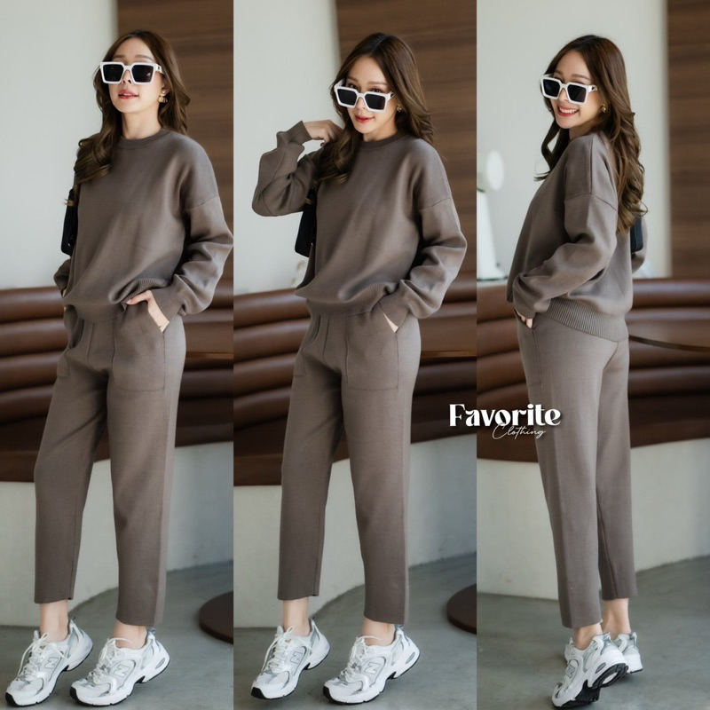 Self tie halter square neck lace up pant set