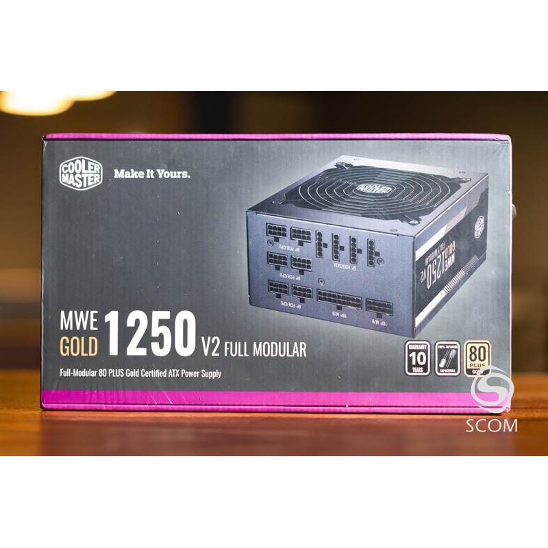 (PSU) COOLER MASTER MWE GOLD 1250 V2 1200W GOLD 80+