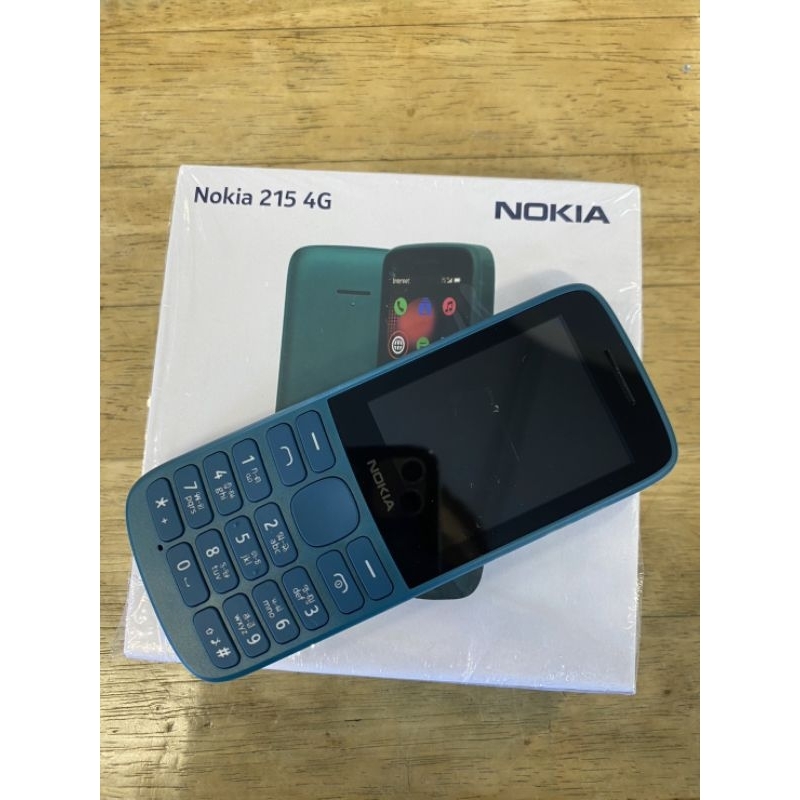 nokia-215-4g-โนเกียแท้โทรศัพท์ปุ่มกด-2ซิม-จอใหญ่2-4-ประกันศูนย์ไทย1ปี