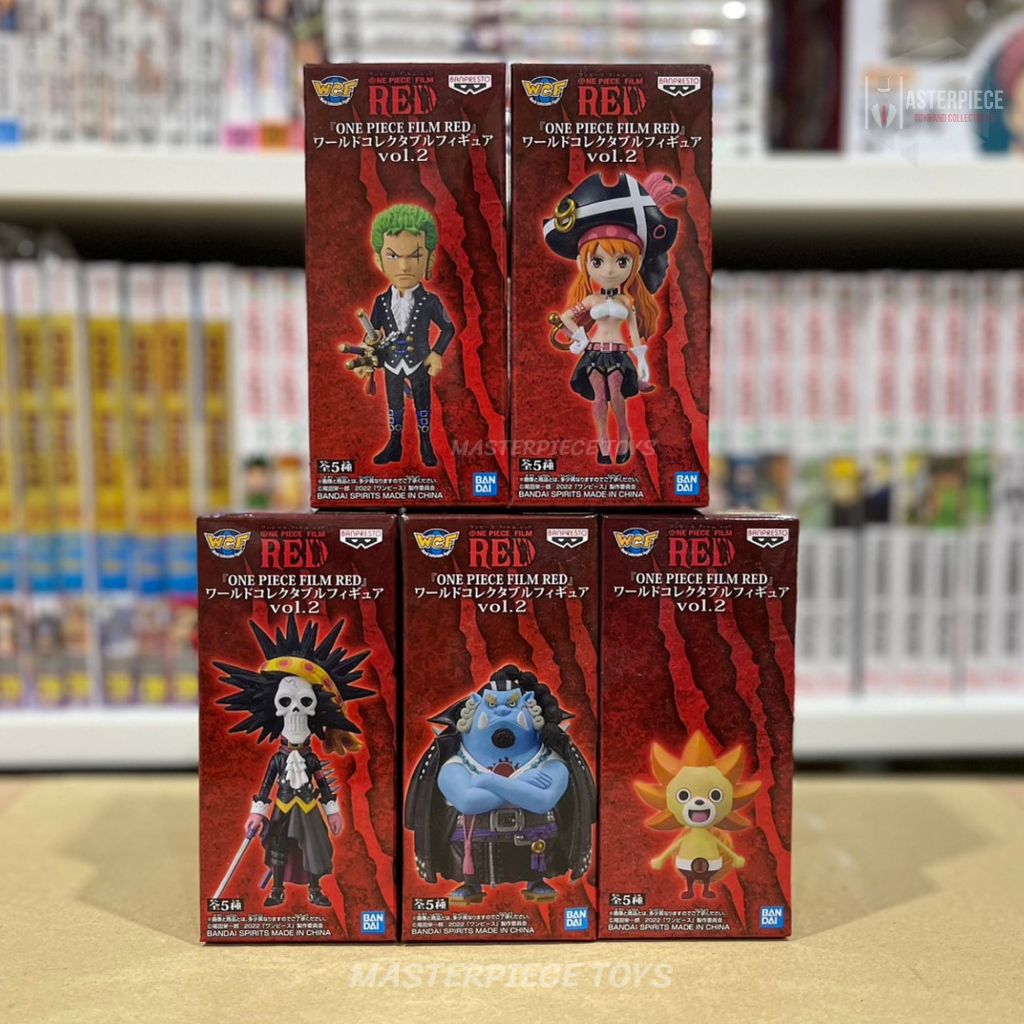 World Collectable Figure (WCF) Film Red Vol.2 (Lot JP) วันพีซ ฟิล์มเรด ...