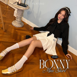 FLAT2112 FF0495 : BONNY MINI SKIRT กระโปรงยีนส์