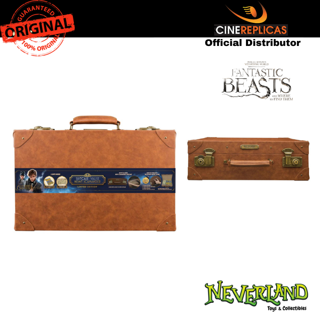 (Cinereplicas) Fantastic Beasts Newt Scamander Deluxe Suitcase Real