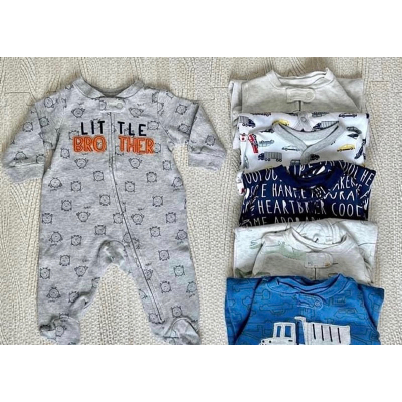 ชุดนอน Carter แท้ size 03 months เหมา6 ชุด Shopee Thailand