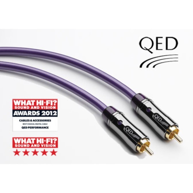 QED Performance Digital Coaxial Audio Cable ยาว 1 เมตร Shopee Thailand