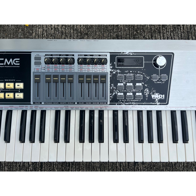 usb midi keyboard controller CME รุ่น UF70v2 มือสอง | Shopee Thailand