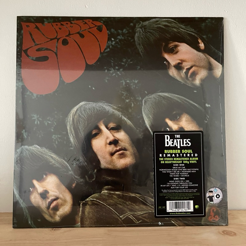 แผ่นเสียง The Beatles อัลบั้ม Rubber Soul ,Vinyl, LP, Album, Reissue