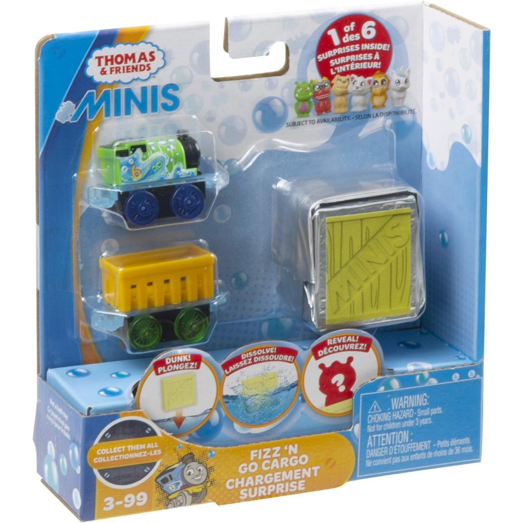 Thomas & Friends MINIS – Carro Cargo Fizz 'n Go Con Sorpresa Dissolubile In Acqua, Giocattolo Per Bambini - 6