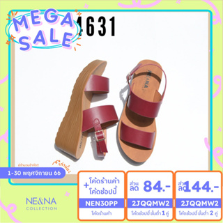 ราคาและรีวิวรองเท้าเเฟชั่นผู้หญิงเเบบเเตะส้นสูงรัดส้นเท้า No. 4631 NE&NA Collection Shoes