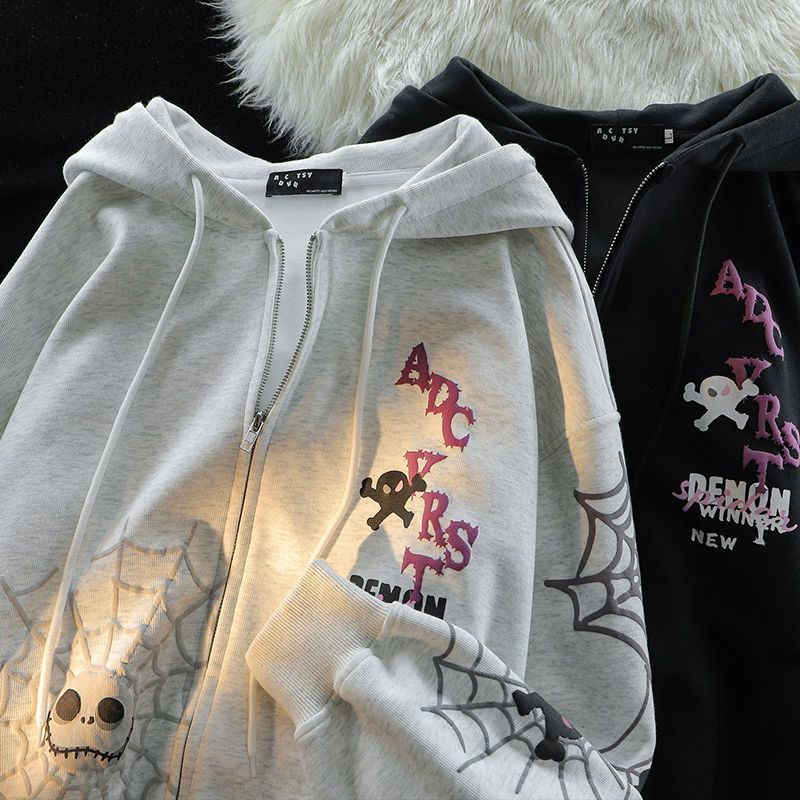 KKS เสื้อกันหนาว เสื้อฮู้ด แขนยาว 2023สินค้ามาใหม่ เกาหลี ใส่สบายๆ หลวม #17116