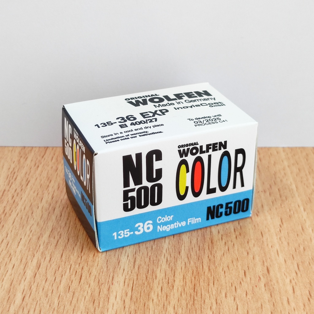 ฟิล์มสี Wolfen Color NC 500 36รูป (03/2025) Shopee Thailand