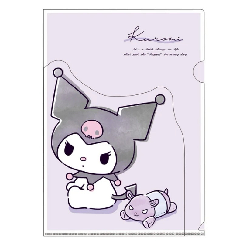 File Folder Kuromi Sanrio Pocket File from Japan | Shopee Thailand