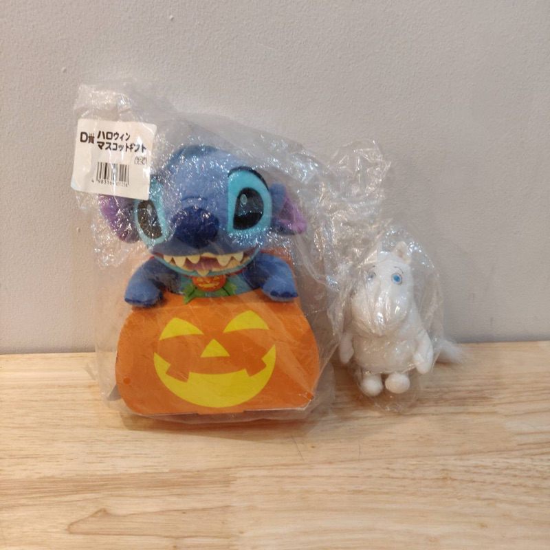 ของสะสมของญี่ปุ่นเเท้ 94ตุ๊กตาmoomin &stitchโมเดลญี่ปุ่นเเท้