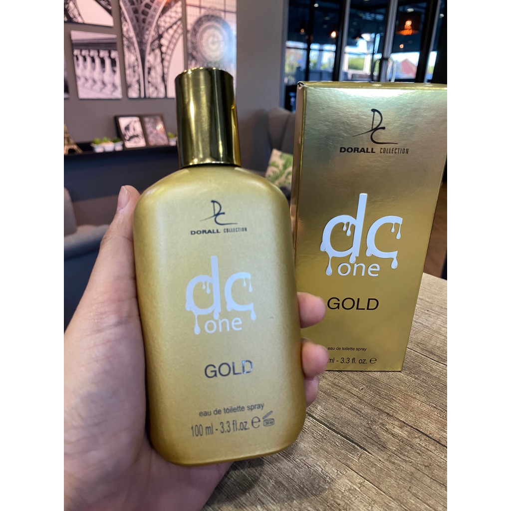 น้ำหอมนำเข้า dc one GOLD 100 ml.ผู้ชาย | Shopee Thailand