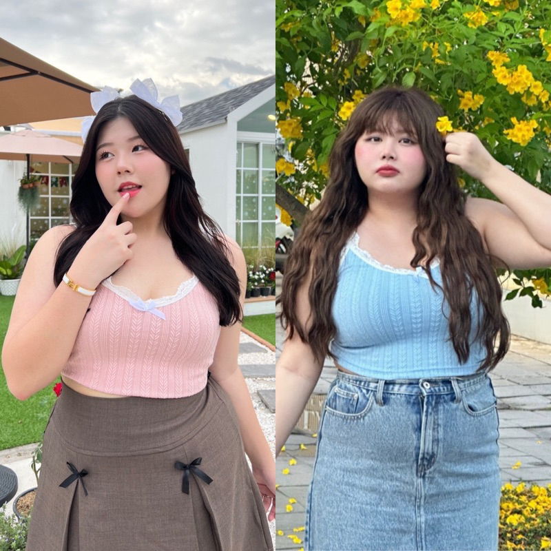 Dolly Line เสื้อกล้ามลูกไม้ (New Collection) Shopee Thailand