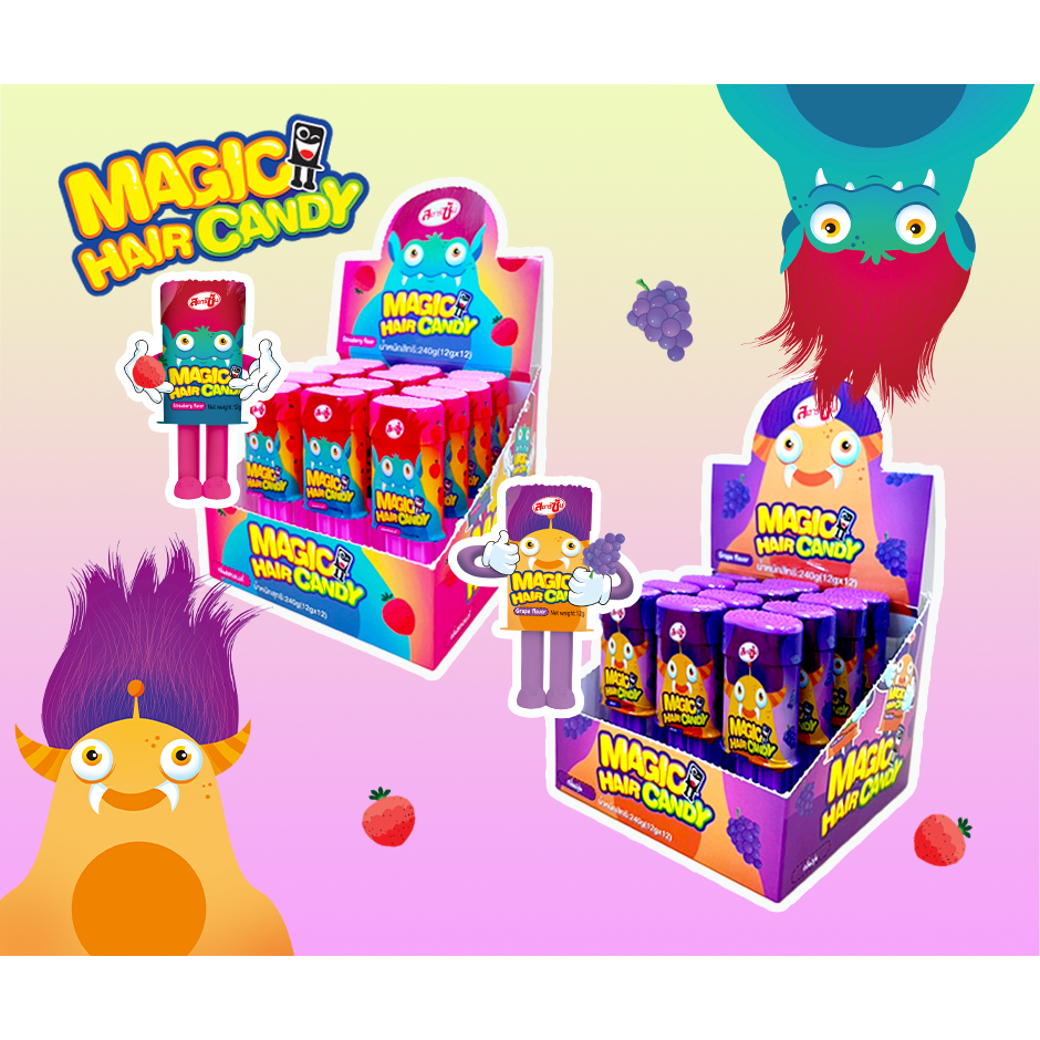 Jelly_Magic_Hair_Candy(ตรามอนเตอร์แฮร์) Shopee Thailand