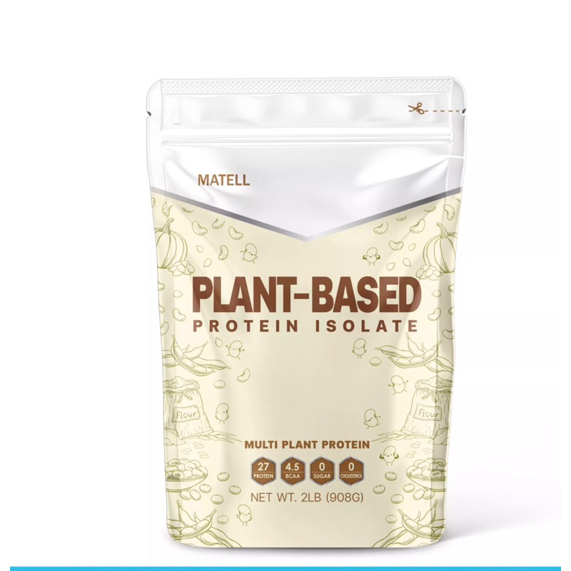 MATELL plant based protein Isolate แพลนต์เบสด์ ไอโซเลท โปรตีนพืช 7 ชนิด ...