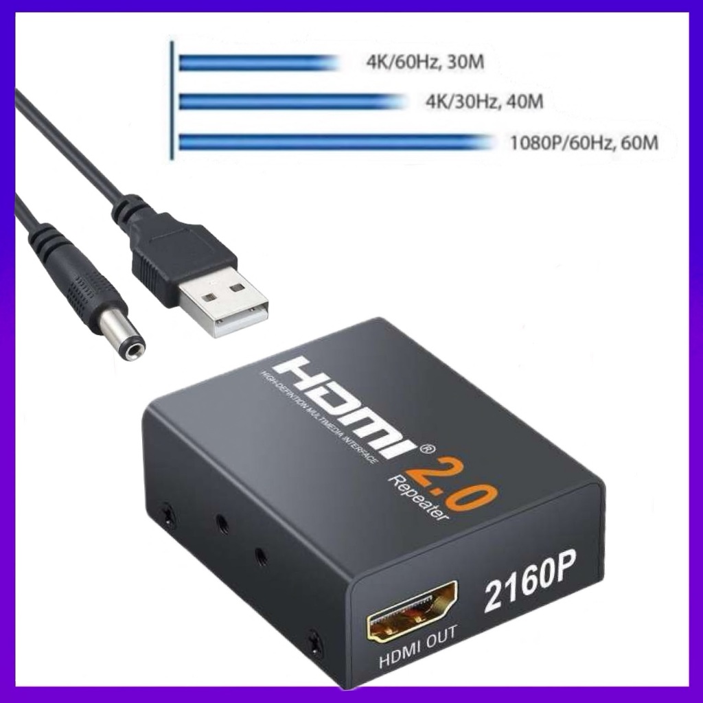 Cable Matters Ripetitore HDMI A HDMI 4K 60Hz HDR Booster Di - Foto 11