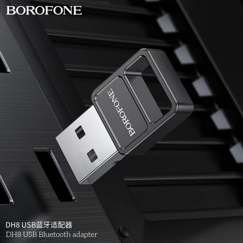 BOROFONE DH8 ตัวรับสัญญาณบูลทูธ USB Bluetooth Transmitter V5.1 Portable ...