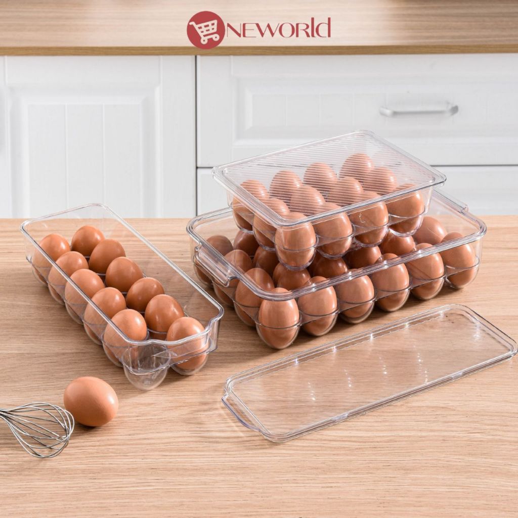 Oneworldshop ถาดใส่ไข่ กล่องใส่ไข่ แข็งแรงทนทาน ที่ใส่ไข่ บรรจุได้12/14 ...
