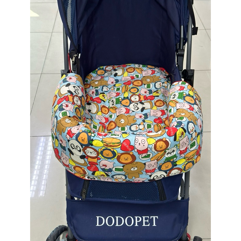 แผ่นคลุมขอบเบาะรถเข็นสุนัข พร้อมเบาะ dog stroller edge guard Shopee Thailand